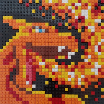 CHARIZARD BRICK ART***