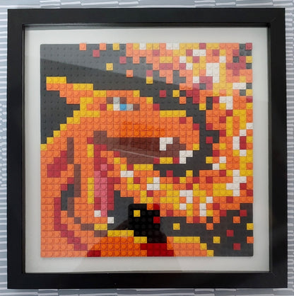 CHARIZARD BRICK ART***